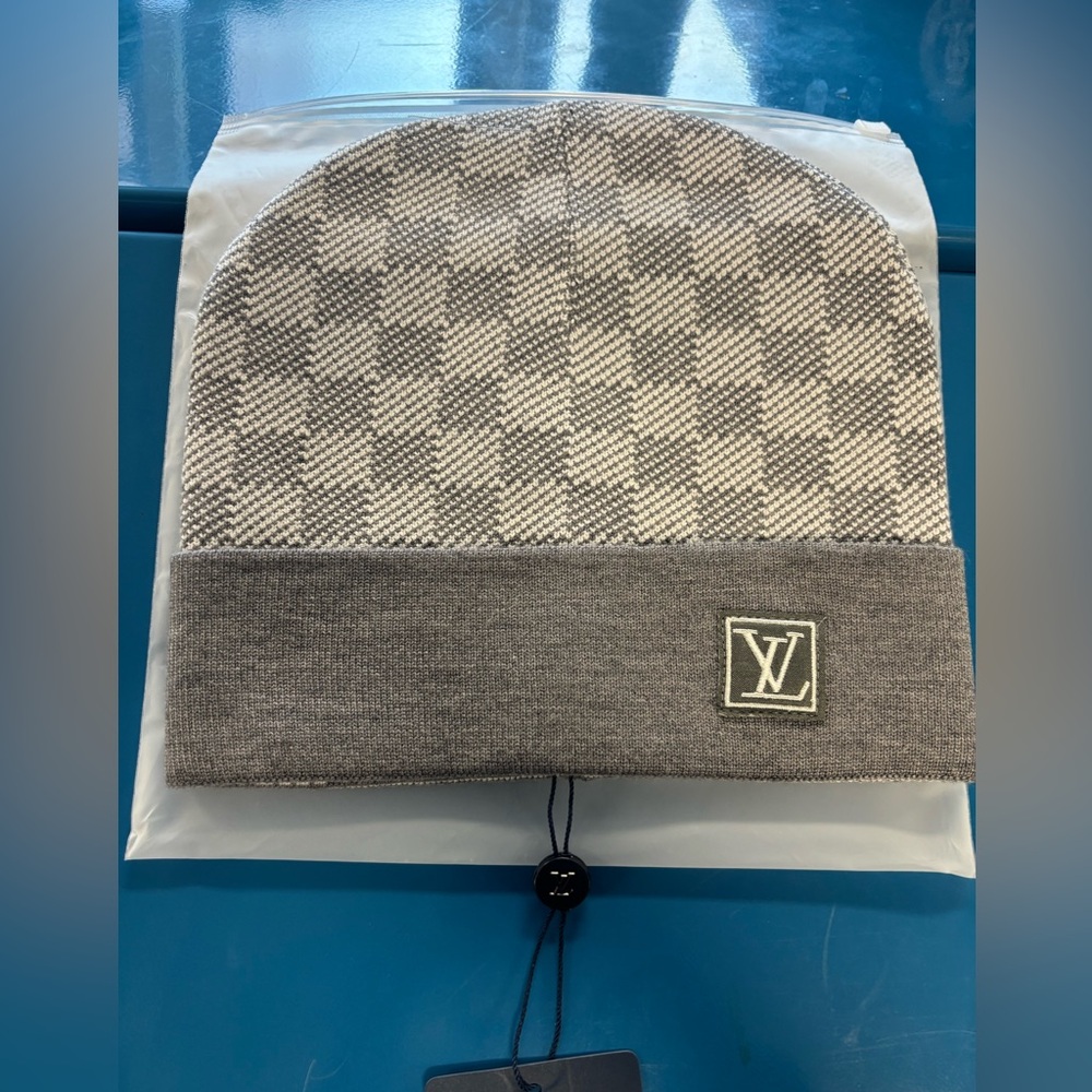 Louis Vuitton Grey Beanie